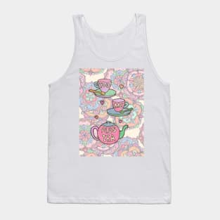 You, me, plus tea. Tank Top